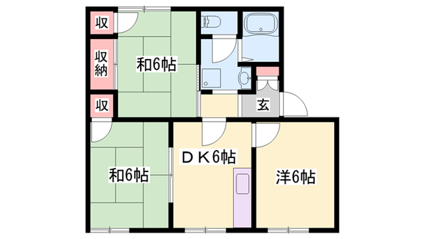 叶い坂の物件間取画像